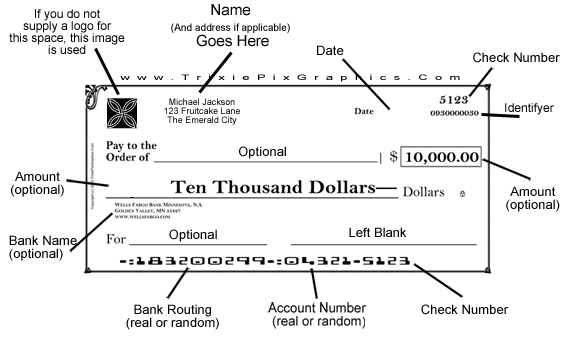 Giant Check 14x28 Small Size Big Check - Include your Photo for Free! We will beat ANYONES PRICES!