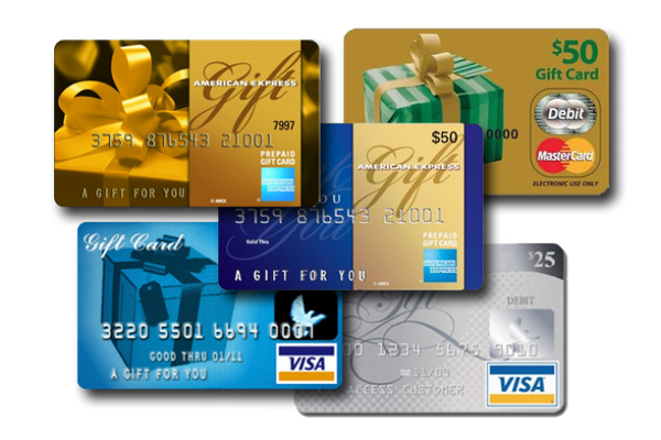 Giant Gift Cards - Don't give those little Gift Cards. Make a BIG IMPACT go Giant Sized!