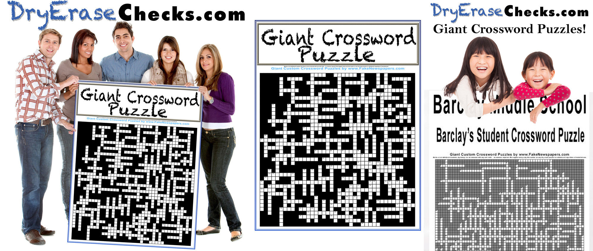 Custom Crossword Puzzle Gift